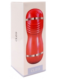 Двусторонний мастурбатор в колбе Cleo - вагина и ротик - Boys of Toys - в Находке купить с доставкой