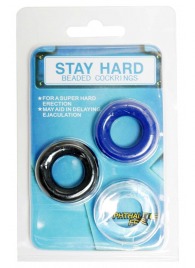 Набор из 3 эрекционных колец без рельефа - Boys of Toys - в Находке купить с доставкой