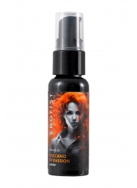 Гель с эффектом вибрации Volcano Of Passion со вкусом вишни - 25 мл. - Erotist Lubricants - купить с доставкой в Находке