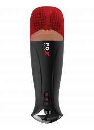 Мастурбатор-вагина в колбе с вибрацией Fuck-O-Matic Pro XL - Pipedream - в Находке купить с доставкой