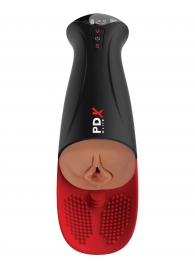 Мастурбатор-вагина в колбе с вибрацией Fuck-O-Matic Pro XL - Pipedream - в Находке купить с доставкой