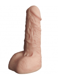 Телесный фаллоудлинитель с мошонкой Cock Next - 17 см. - LOVETOY (А-Полимер) - в Находке купить с доставкой