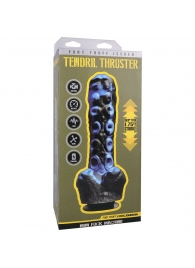 Черно-синяя мини-машина на присоске Tendril Thruster - 21,6 см. - Doc Johnson - купить с доставкой в Находке