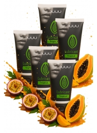 Набор из 5 съедобных лубрикантов JUJU со вкусом тропических фруктов - JuJu - купить с доставкой в Находке