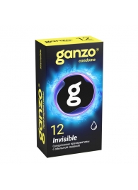 Супертонкие презервативы Ganzo Invisible - 12 шт. - Ganzo - купить с доставкой в Находке