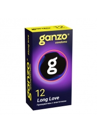 Презервативы с анестетиком для продления удовольствия Ganzo Long Love - 12 шт. - Ganzo - купить с доставкой в Находке