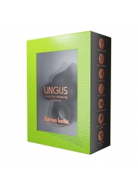 Черное эрекционное кольцо Lingus с вибрацией - Adrien Lastic - в Находке купить с доставкой