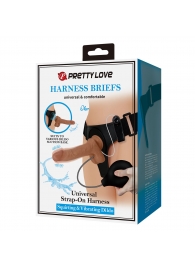 Женский страпон с вибрацией и эффектом эякуляции Oher - Baile - купить с доставкой в Находке