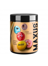 Точечные презервативы MAXUS 2000 Amazing Dots с железным кейсом - 12 шт. - Maxus - купить с доставкой в Находке