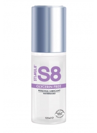 Лубрикант на водной основе S8 Glycerin Free без глицерина - 125 мл. - Stimul8 - купить с доставкой в Находке