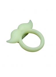 Люминесцентное эрекционное виброкольцо Hipster - Clara Morgane - в Находке купить с доставкой