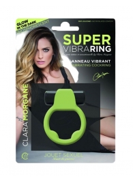 Люминесцентное эрекционное виброкольцо Super - Clara Morgane - в Находке купить с доставкой