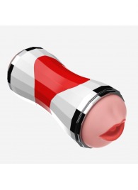 Двусторонний мастурбатор в колбе Power Grip Cup - вагина и ротик - Boys of Toys - в Находке купить с доставкой