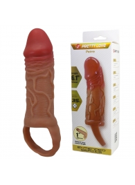 Реалистичная насадка на член Peirre - 15,5 см. - Baile - в Находке купить с доставкой