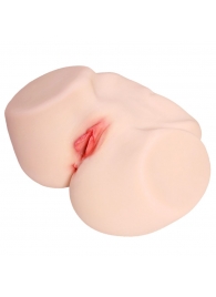 Мастурбатор-полуторс с двойным слоем материала Jenny Onahole Real Vagina - KOKOS - в Находке купить с доставкой