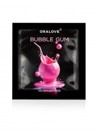 Саше съедобной оральной смазки OraLove с ароматом бабл-гам - 3 гр. - Биоритм - купить с доставкой в Находке