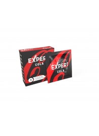 Презервативы с ароматом колы Expert Cola - 3 шт. - Expert - купить с доставкой в Находке