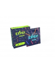 Светящиеся в темноте презервативы Expert Neon - 3 шт. - Expert - купить с доставкой в Находке