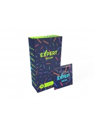 Светящиеся в темноте презервативы Expert Neon - 15 шт. - Expert - купить с доставкой в Находке