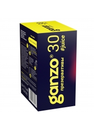 Ароматизированные презервативы Ganzo Juice - 30 шт. - Ganzo - купить с доставкой в Находке