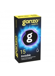 Супертонкие презервативы Ganzo Invisible - 15 шт. - Ganzo - купить с доставкой в Находке