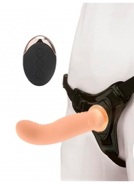 Женский вибрострапон со съемной насадкой и пультом ДУ - Erokay - купить с доставкой в Находке