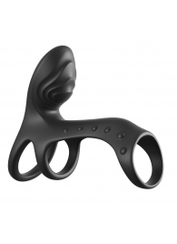 Черная насадка на пенис Ultimate Couples Cage Pro - Pipedream - в Находке купить с доставкой