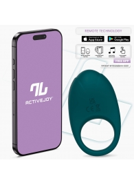 Зеленое интерактивное виброкольцо Ringo - Intoyou - в Находке купить с доставкой