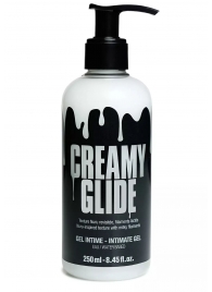 Лубрикант на водной основе Creamy Glide с консистенцией спермы - 250 мл. - Strap-on-me - купить с доставкой в Находке