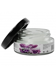 Массажная свеча «Сирень» - 50 мл. - SGAN - купить с доставкой в Находке