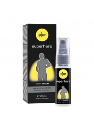 Пролонгатор-сыворотка pjur Superhero Delay Serum - 20 мл. - Pjur - купить с доставкой в Находке