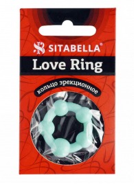 Цветное эрекционное кольцо с 5 бусинами Love Ring - Sitabella - в Находке купить с доставкой
