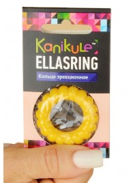 Цветное рельефное эрекционное кольцо Ellasring - Sitabella - в Находке купить с доставкой