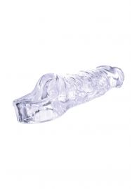Прозрачная насадка-удлинитель Length Enhancer с подхватом - 16 см. - NMC - в Находке купить с доставкой