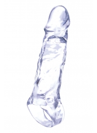 Прозрачная насадка-удлинитель Length Enhancer с подхватом - 16 см. - NMC - в Находке купить с доставкой