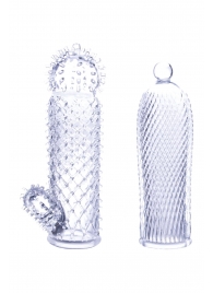 Набор из 2 прозрачных насадок на член Seductive Tickler Sleeves - NMC - в Находке купить с доставкой