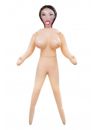 Телесная надувная секс-кукла с пышным бюстом - NMC - в Находке купить с доставкой