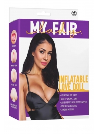 Телесная надувная секс-кукла с 3 любовными отверстиями - NMC - в Находке купить с доставкой