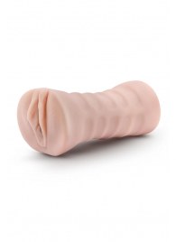 Телесный мастурбатор-вагина Ayumi с вибрацией - Blush Novelties - в Находке купить с доставкой