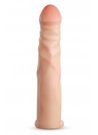 Телесная насадка-удлинитель Fortitude с подхватом - 17,7 см. - Blush Novelties - в Находке купить с доставкой