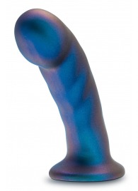 Синяя насадка-фаллоимитатор Rebellion 5.75 Inch Pegging Dildo - 14,6 см. - Blush Novelties - купить с доставкой в Находке
