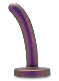 Фиолетовая насадка с гладкой поверхностью Surrender 4.75 Inch Beginner Pegging Dildo - 12 см. - Blush Novelties - купить с доставкой в Находке