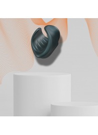 Серый сквозной мастурбатор с вибрацией Manwan Starter - Manwan - в Находке купить с доставкой