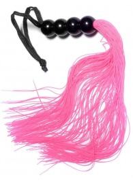 Розовая силиконовая плеть - 35,5 см. - Boys of Toys - купить с доставкой в Находке