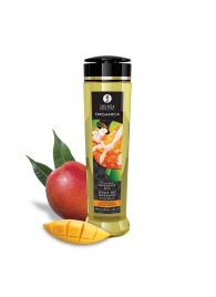 Массажное масло для тела Luscious Mango с ароматом манго - 240 мл. - Shunga - купить с доставкой в Находке