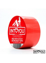 Красный скотч для фиксации Non-Sticky Bondage Tape - 15 м. - Intoyou - купить с доставкой в Находке