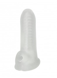 Белый фаллоудлинитель Striker - 13,5 см. - Lola Games - в Находке купить с доставкой