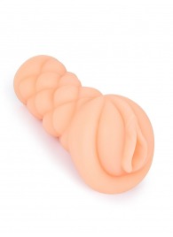 Телесный мастурбатор-вагина с вибропулей и эрекционными кольцами в комплекте - Sexy Girl - в Находке купить с доставкой