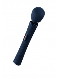 Синий жезловый вибромассажер Vim Vibrating Wand - 31,3 см. - Fun Factory