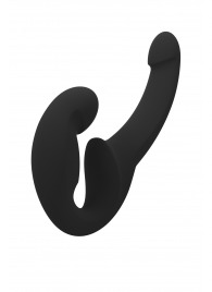 Черный безремневой страпон Share Lite - Fun Factory - купить с доставкой в Находке